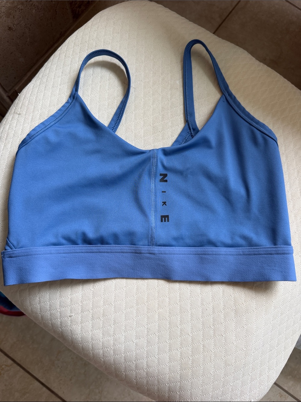Nike Light Blue Sports Bra